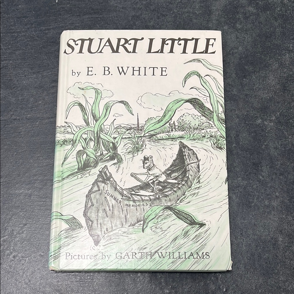 Stuart Little Hard Cover Book By E B White